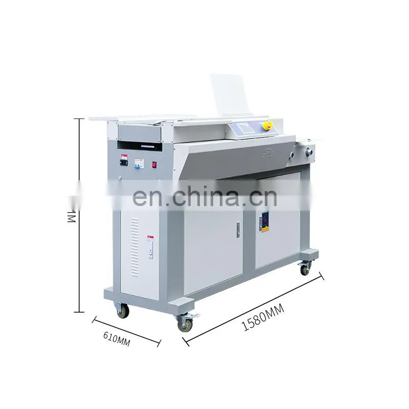High Quality Max Length 420Mm Heavy Duty Paper Binding Machine Commercial For A3 Coated Paper