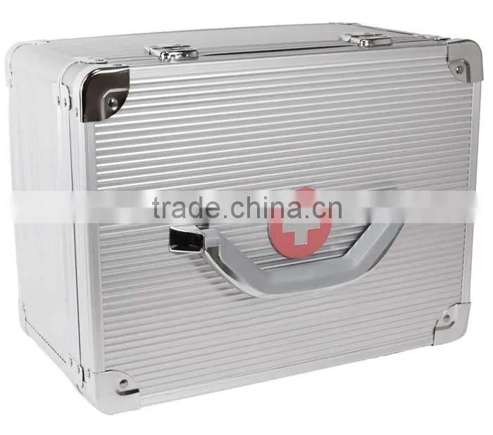 Home Aluminum Medical Travel First Aid Case,Aluminum first aid box