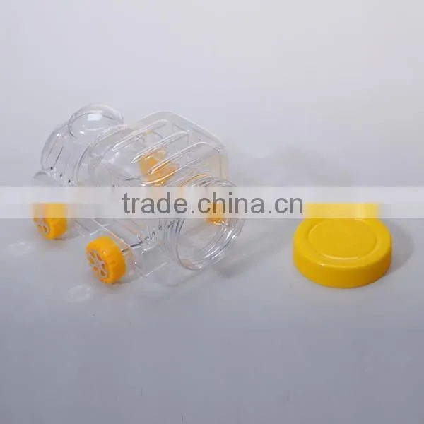creative design pet candy storage can plastic food container