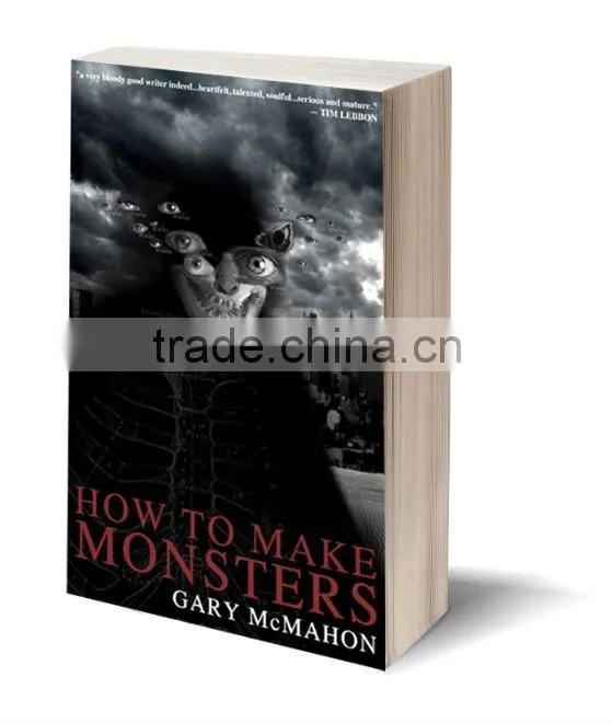 2012 Softcover Novel Book Printing