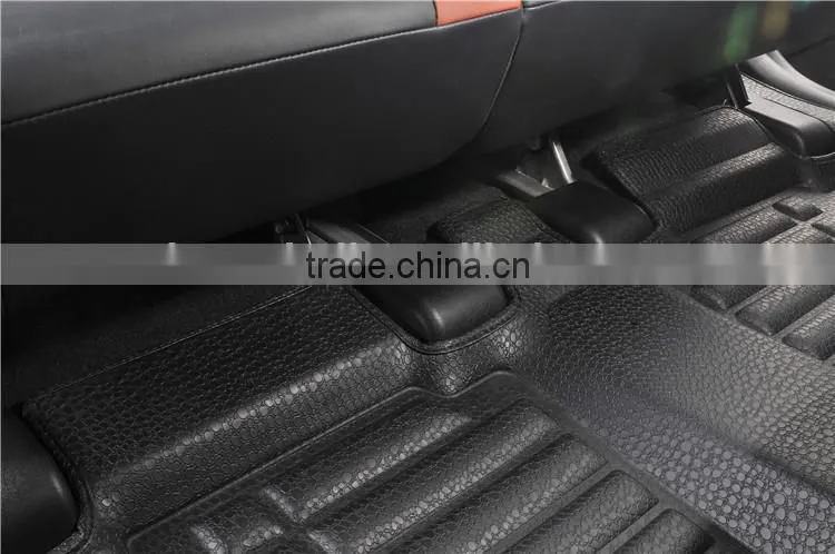 Best selling customized floor mats, custom car floor mats, 5d auto mats