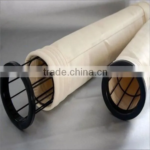 water oil repellent polyester nonwoven needle felt dust filter bag