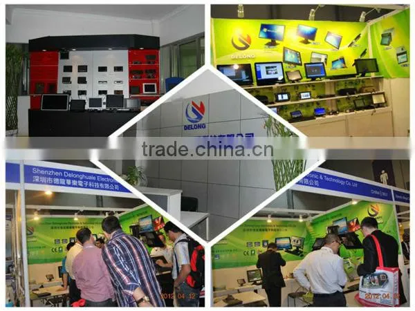 19" 4wire resistive touch embedded industrial all in one pc computer