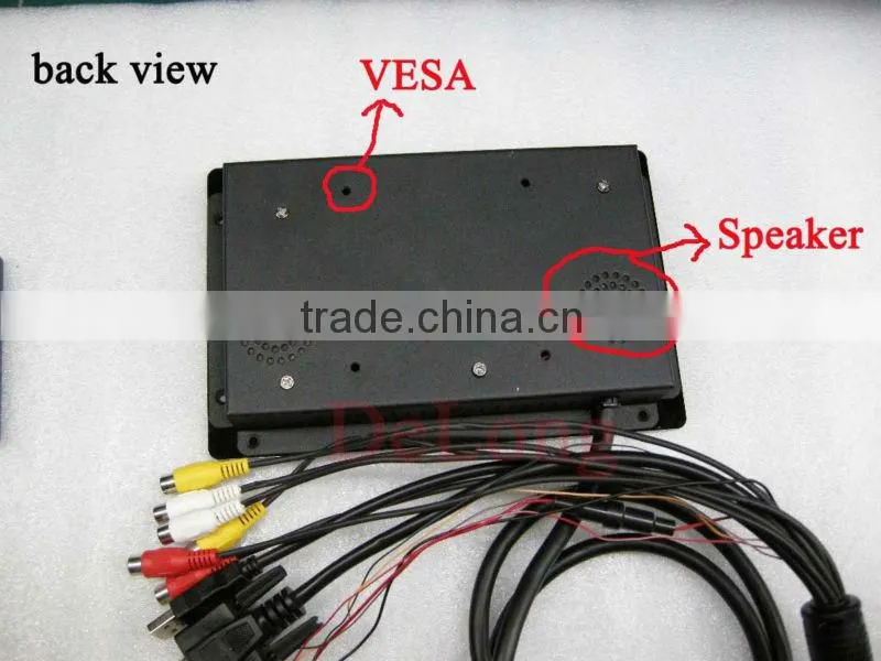 2013 HOT TFT-LCD Resistive Touch Monitor 7 Inch Open Frame Monitor