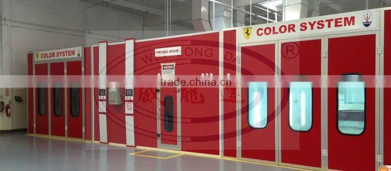 WLD9200 Spray Booth, CE Car Painting Room, Weilongda Spray Booth