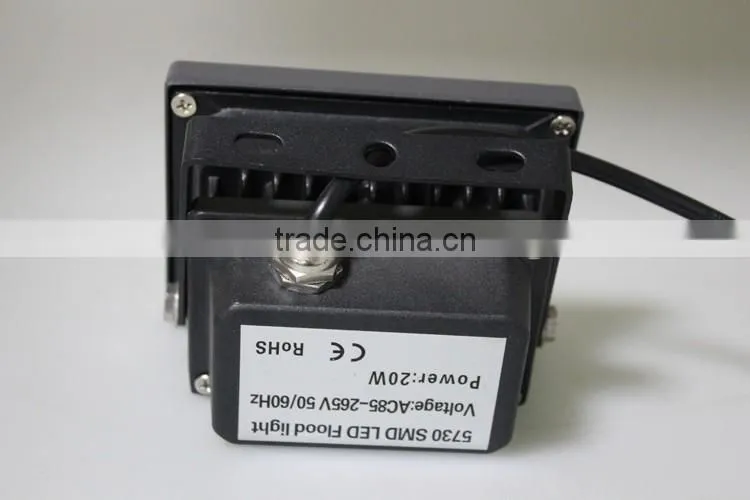 LG chip thick housing waterproof 20w led flood light