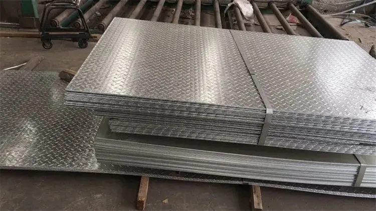 Q235B S235JR A36 Galvanized Checkered Iron LR Grade 7 Days Hot Rolled Carbon Steel Free Cutting ASTM ANSI JIS 2-3 Days Delivery