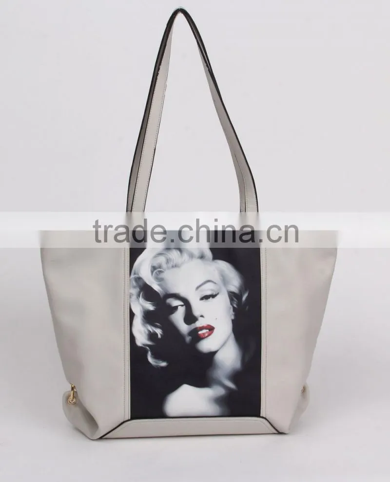 2015 Fashion Wholesale Lady Handbag Pu Elegance Designer Women Handbag