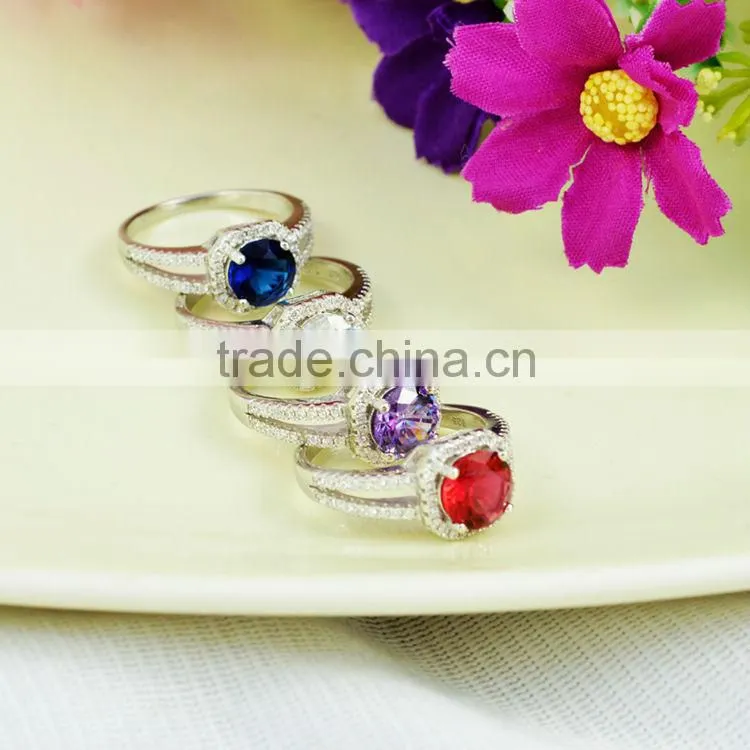 Wholesale alibaba 925 sterling silver jewelry ring engagement ring