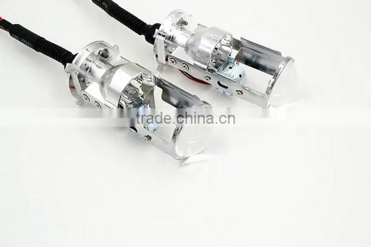 2015 new product 1.5 inch 5000k 12v H4 H/L guangzhou auto hid bi xenon mini projector headlight
