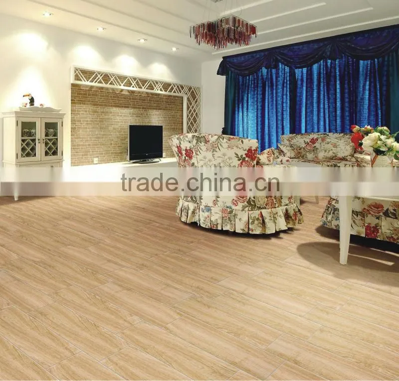 light colour livingroom Wood look ceramic tile