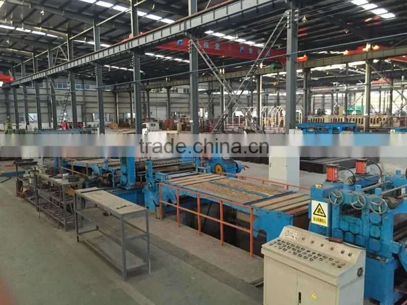 High precise slitting line machine for thin metal plate