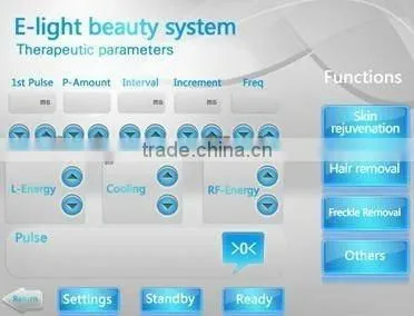 Newest acne removal face skin tightening therapy machine with IPL&RF