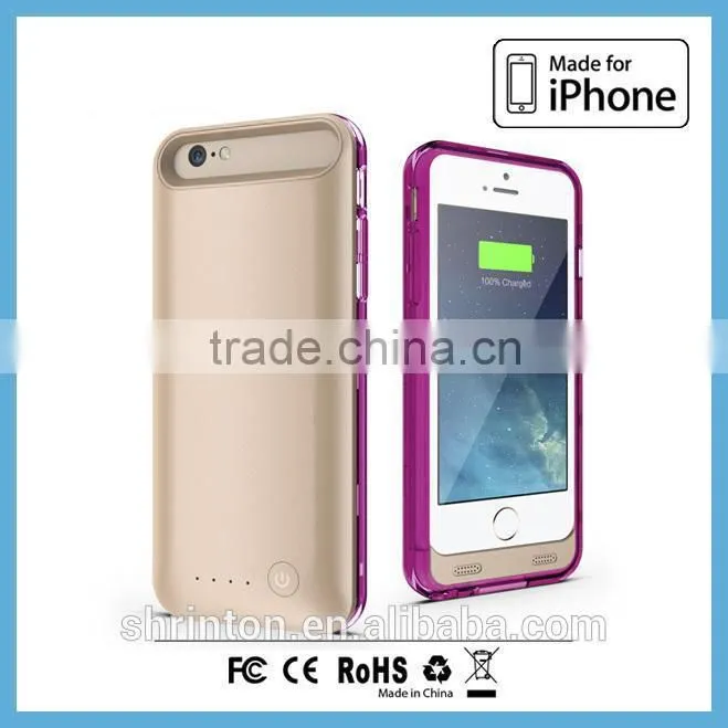 MFI Protective Battery Case 3200mAh External Power Bank Charger Case Backup Battery