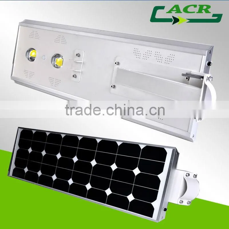 Intefly New Design All In One Solar Street Light led 60W With Motion Sensor