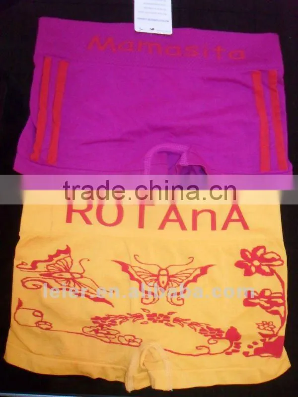 children's cute seamless underwear boxer bra boyshort