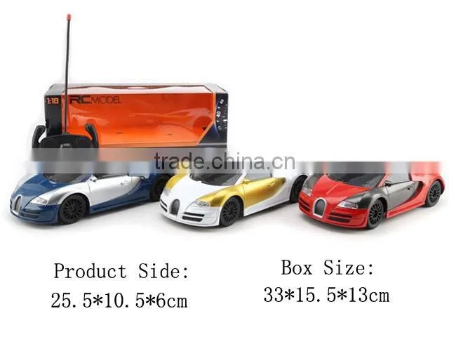 High quality 1:18 four-way kid toy car remote controler