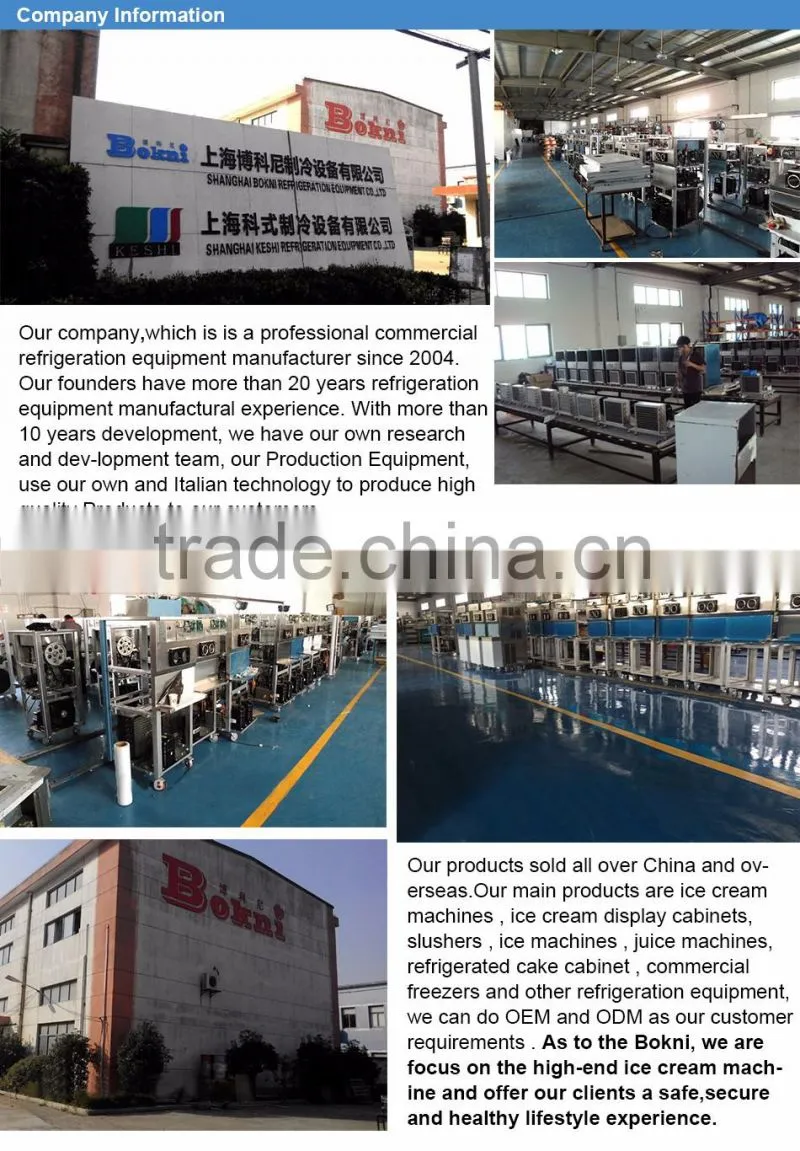 Yiwu factory ice cream maker for restaurant for supermarket use