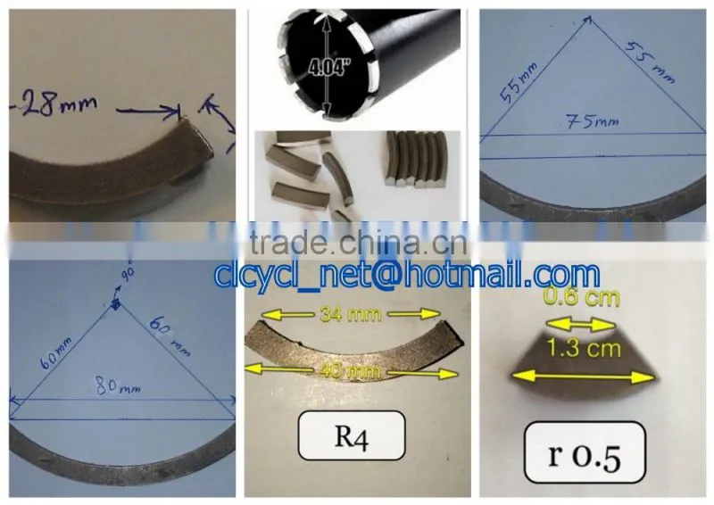 Diamond Core Drill Bits