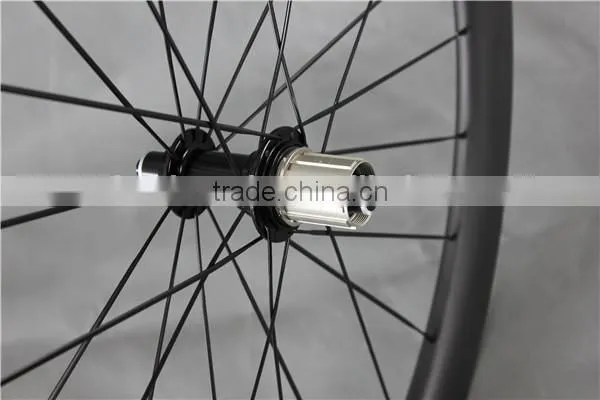 Carbon tubular wheelset China carbon wheels ICAN BIKES W56T