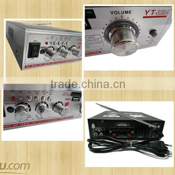 ham amplifier YT-329A /remote control mp3 player
