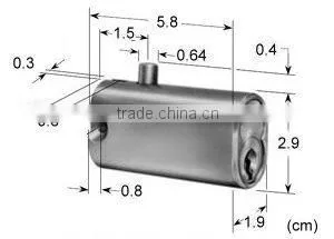 IC Core Cabinet Push Lock