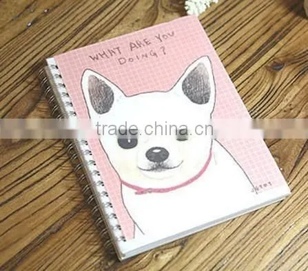 School notebook cute design diary book for kids Mini smiley diary