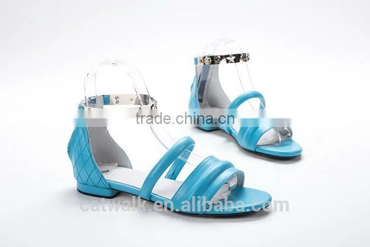 elegant style 2015 hot sale flat sandals women casual shoes latest design rubber shoes