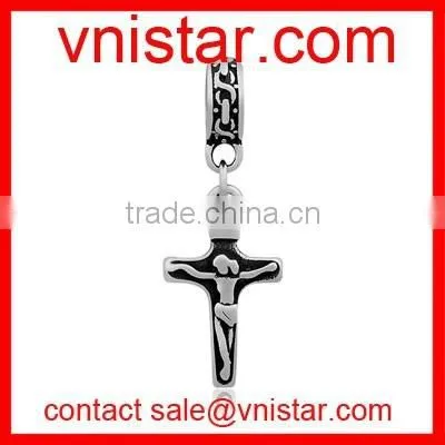 Vnistar stainless steel made Medusa charm pendant for european jewelry making T309P
