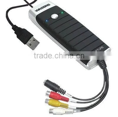 USB2.0 Video Grabber with Audio, Support MPEG-1/MPEG-2 compression format