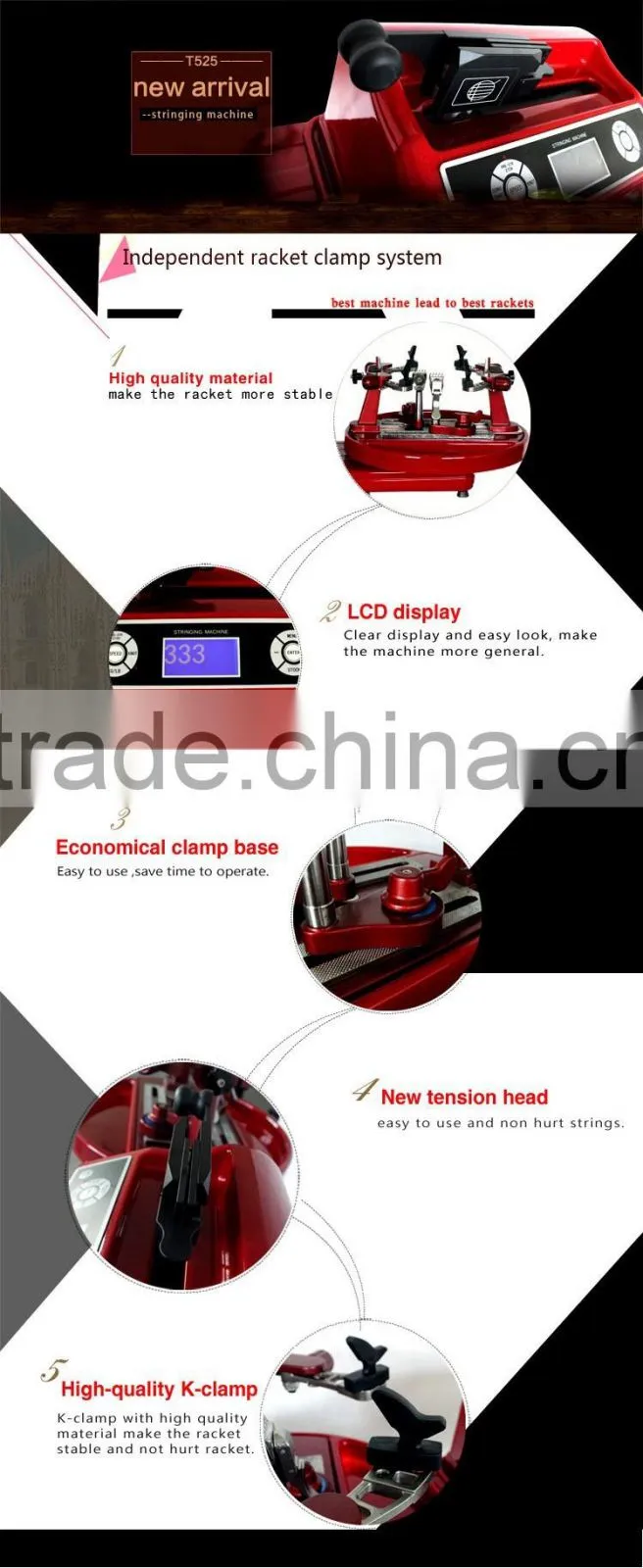 Computer stringing machine for sale