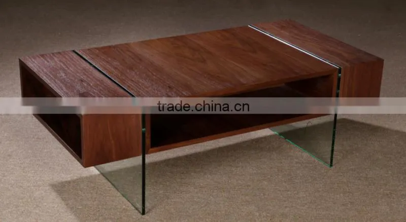 contemporary home decor wood furniture design coffee table SK1330A
