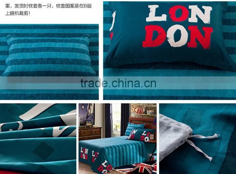 China best selling products home textile 3d bed cover set