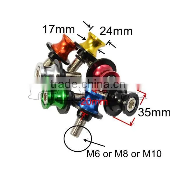 BJ-Screws-3005-OR-M10 For KTM Duke 125/200/390 CNC Bobbin Motorcycle Stand Swingarm Spool