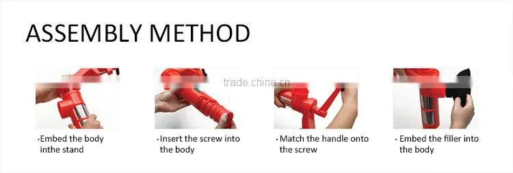 S/S+PP 34*14*28 Eco-friendly manual tomato juicer/small tomato paste machine