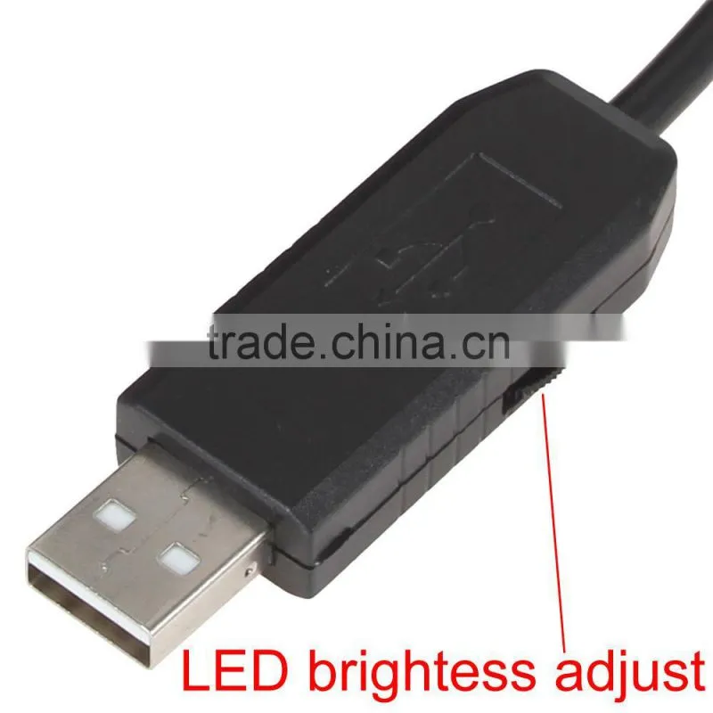 15M Cable 7mm Lens USB Endoscope Pipe Inspection Camera Borescope 6 LEDs IP67 Waterproof Mini PC Tube Snake