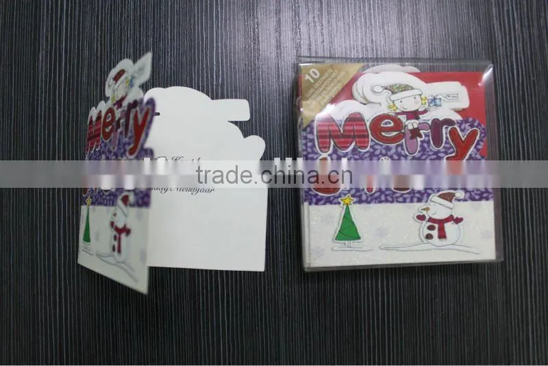 2012 New glitter greeting card