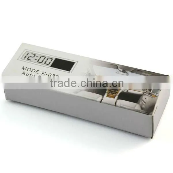Lcd Display Digital Clock For Car With Suction Cup