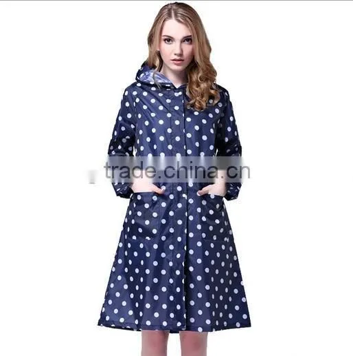 waterproof polyester fabric rain wear wholesale