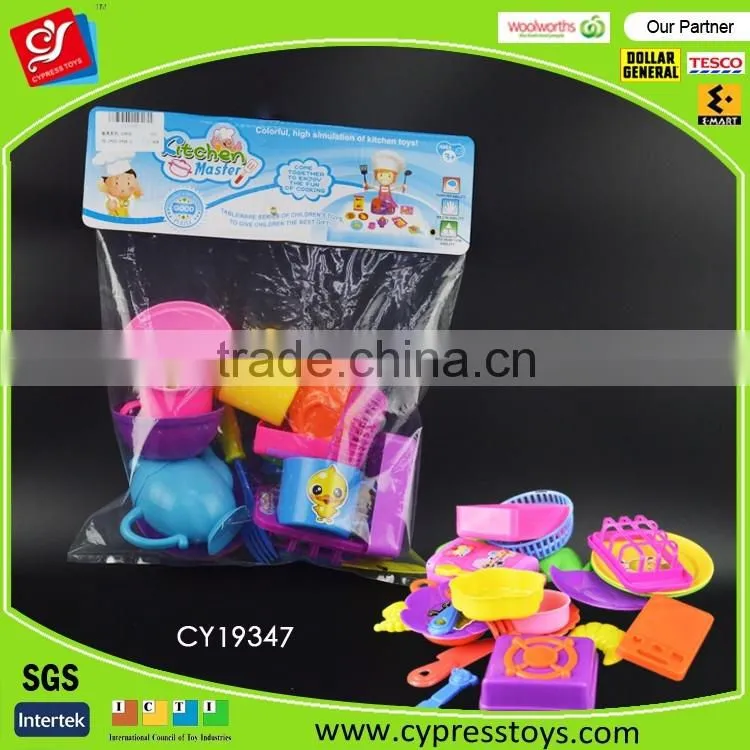 Top Sale Play House Toys Kitchen Utensils Toy Set for kids