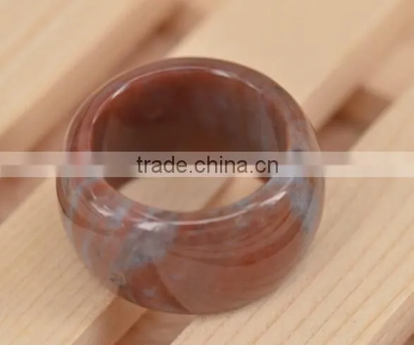 Mixed Different Style of Gemstones Rings Fashion Natural Stone Jewelry Ring
