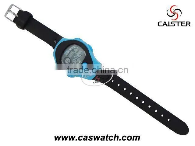 fashion polular LED electronic plastic watches digital multifunctional electronic watch for men sports electronic watch