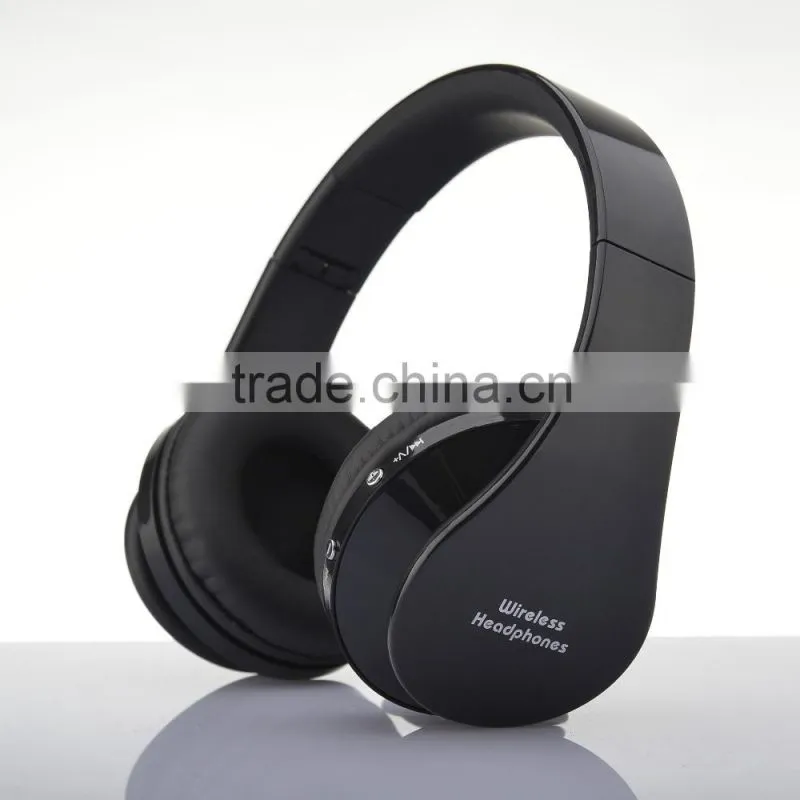 Hot sale foldable over ear wireless bluetooth headset