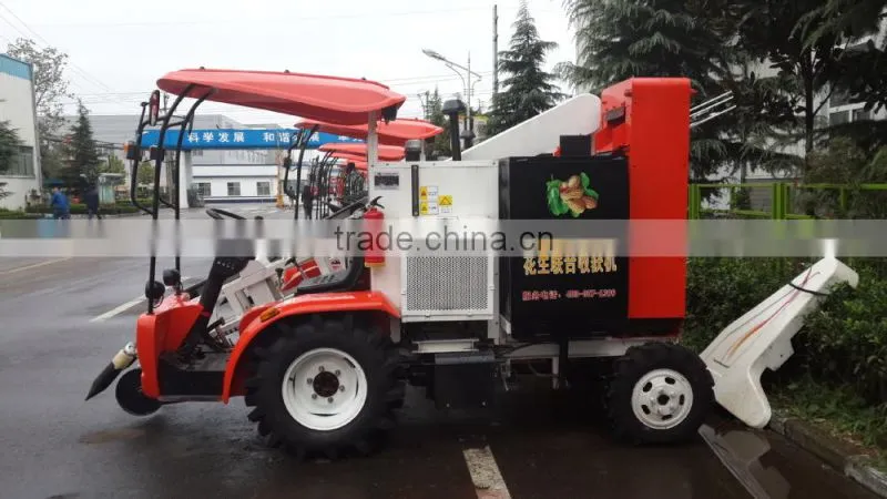 wheel type self procelling peanuts combined harvester machine