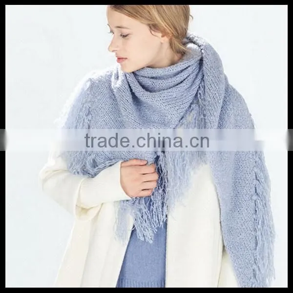 2014 Winter infinity tassel scarf made from knitted fabric soft and cute great accessory - Black Friday Great Gift
