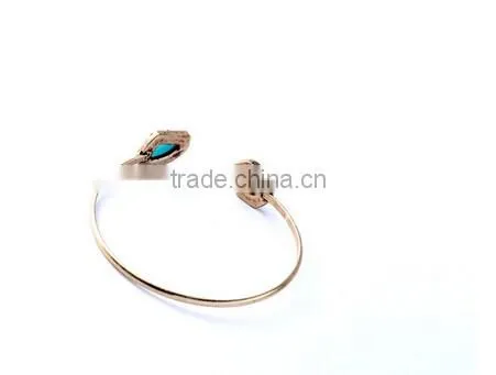 >< NEW Fashion Geometric Resin rhinestone Cuff Bracelets/