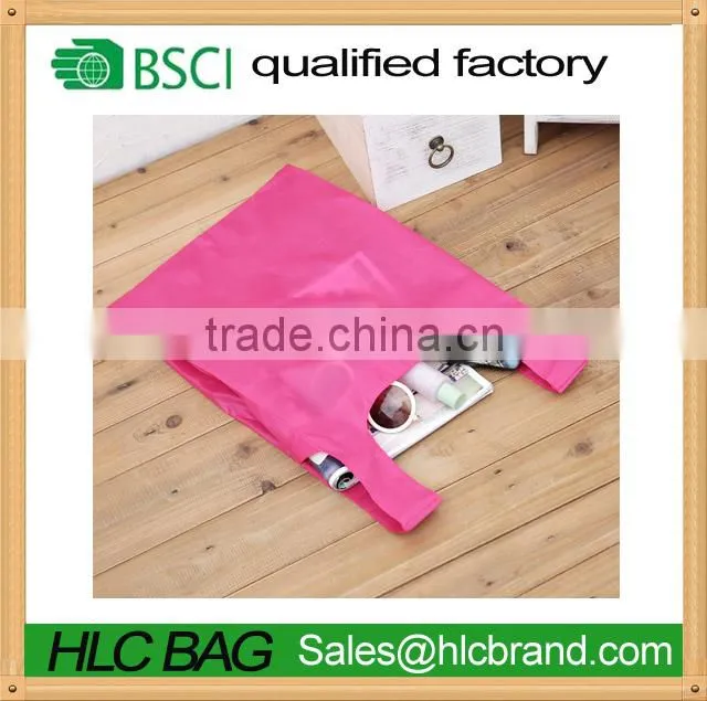 lululemon Factory supermarket foldable polyester shopping bag folding bag