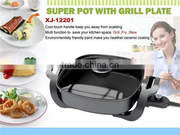 home electric cooking appliances with CE,ETL XJ-12201