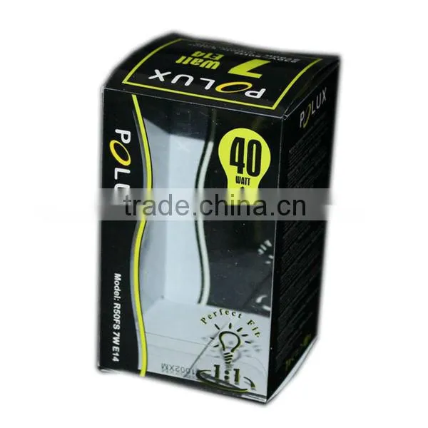 transparent pvc led lamp display boxes