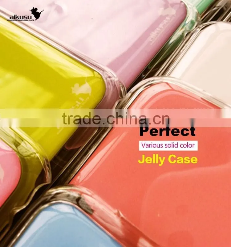 High quality epoxy gel mobile phone cover for iphone 6
